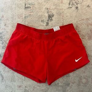 Women’s Red Nike Shorts